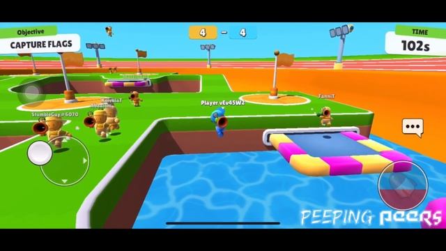 STUMBLE GUYS | best android games | best free iOS games | best Mobile games | @Peeping peers смотреть онлайн