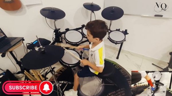 #drum | Waka Waka | Shakira | Drum Cover By Student |  @Villy Quarternote #lessons