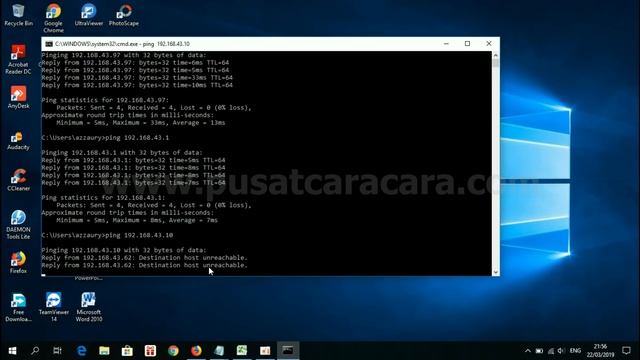 Cara Mengecek Koneksi Jaringan Lokal (LAN) dan Internet смотреть онлайн