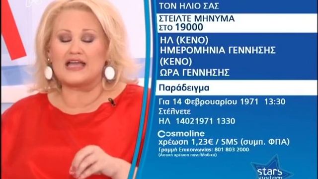 Κριος Stars System (3-7-2011) Alpha Tv