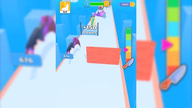ЭВОЛЮЦИЯ ОСТРОТЫ НОЖЕЙ, МАКСИМАЛЬНЫЙ УРОВЕНЬ Knife Rush 3D смотреть онлайн