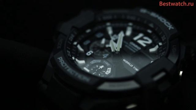 Обзор кварцевых часов Casio G-Shock GA-1100-1A смотреть онлайн
