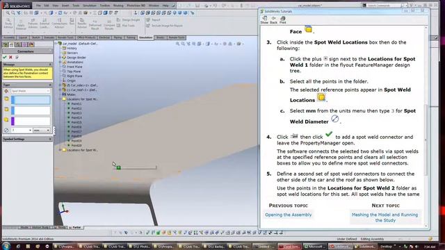 Solidworks 19 Spot Weld Connectors смотреть онлайн