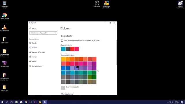cambiar color barra de tareas windows 10 смотреть онлайн