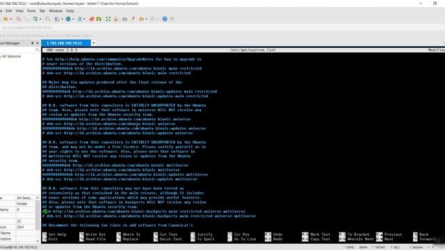 Cara mengganti repository ubuntu server ke repo lokal смотреть онлайн