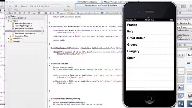 6Nov2013 Create a table in Xcode смотреть онлайн