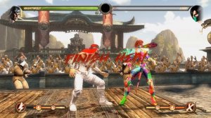 Mortal Kombat 9 - All Fatalities & X-Rays on Rainbow Jade Costume Mod 4K Ultra HD Gameplay Mods