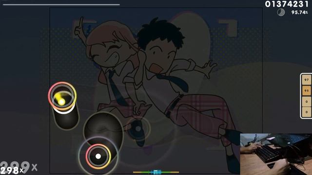 [osu!] Sono Bisque Doll wa Koi wo Suru ED | Koi no Yukue - Akari Akase смотреть онлайн