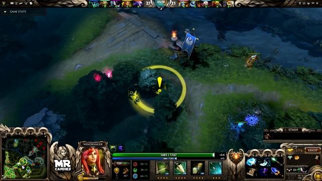 Dota 2 w33 WR 8060 MMR Pro Gameplay смотреть онлайн