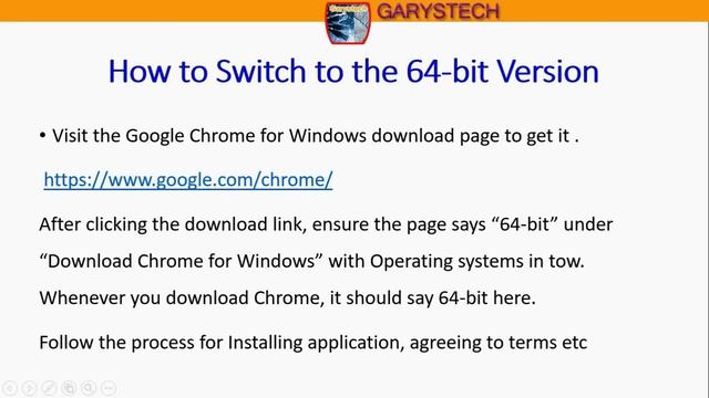 Upgrade to 64 bit Chrome for better performance смотреть онлайн