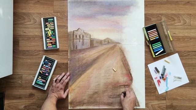 КРИТИКА в адрес художника / Как на нее реагировать + картина пастелью смотреть онлайн