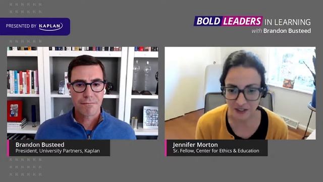 Kaplan Bold Leaders In Learning Ep 36: Jennifer Morton смотреть онлайн