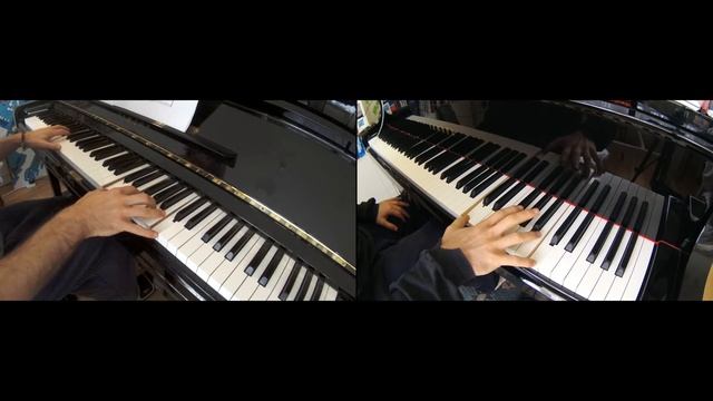 'Ashitaka and San' from 'Princess Mononoke' Soundtrack for Piano Duet смотреть онлайн