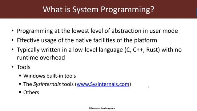 Windows System Programming Fundamentals: Course Introduction смотреть онлайн