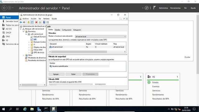 Gestión de Políticas en un dominio en Windows Server 2019 - Camilo Molina смотреть онлайн