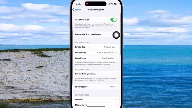 How to set Assistive Touch Long Press Action as Camera in iPhone 14 Pro смотреть онлайн