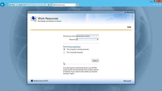 RDS App - Windows Server 2012 смотреть онлайн