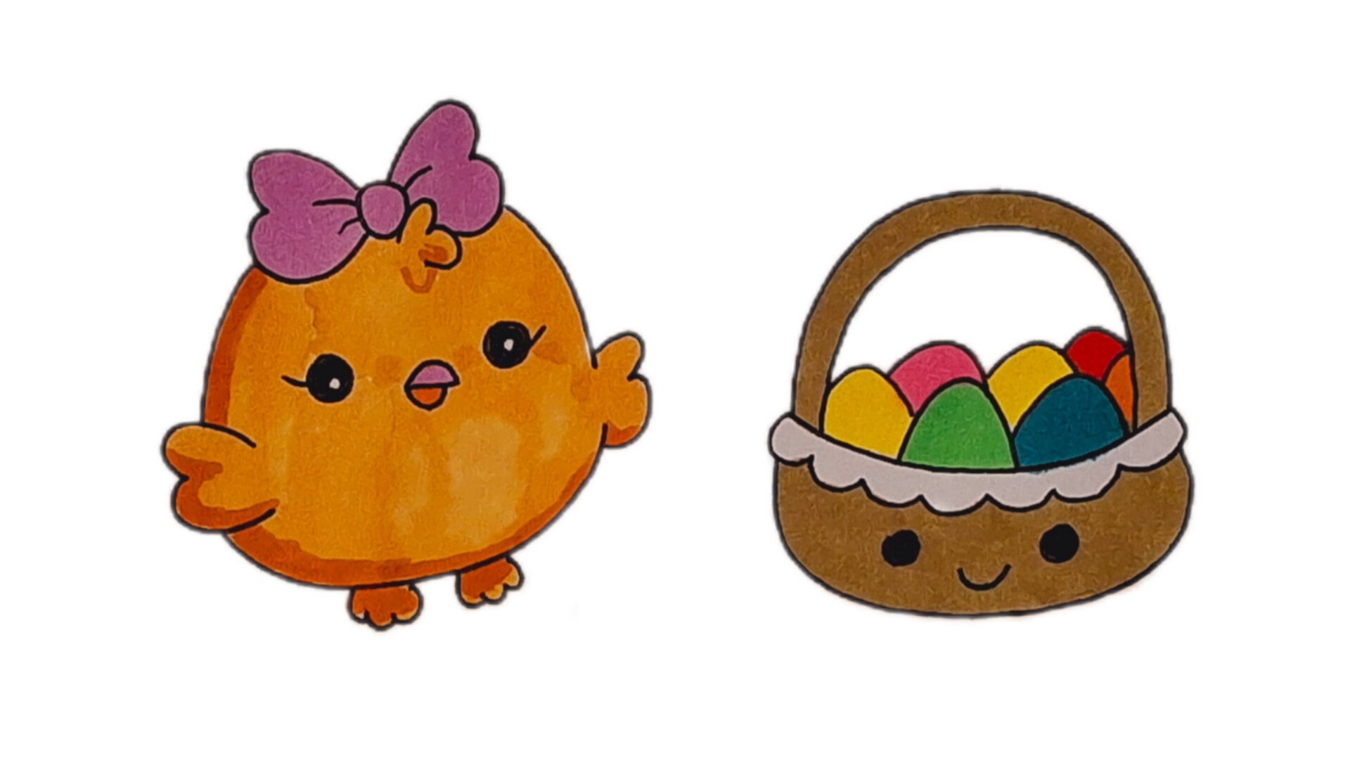 Рисуем простой рисунок на Пасху/рисунки для срисовки смотреть онлайн