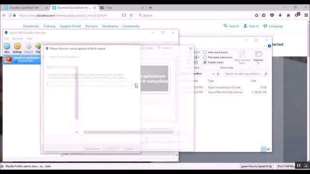 Install VirtualBox and Install and Configure Cloudera QuickStart VM смотреть онлайн