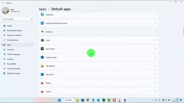Windows 11 Home : How to set Default App to open .htm Files смотреть онлайн