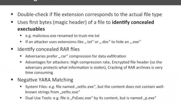 THOR APT Scanner Overview