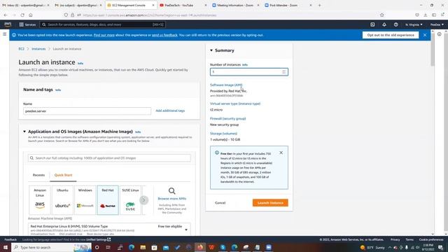 How to Setup Redhat Linux Server on AWS and SSH into the server using Termius смотреть онлайн