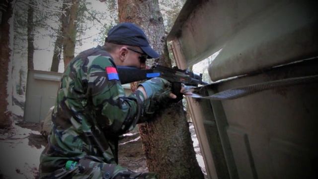 Airsoft War FN FAL, MAC 11, VSR Section8 Scotland HD смотреть онлайн