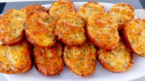 Горячие бутерброды с творогом и сыром 🧀 в духовке