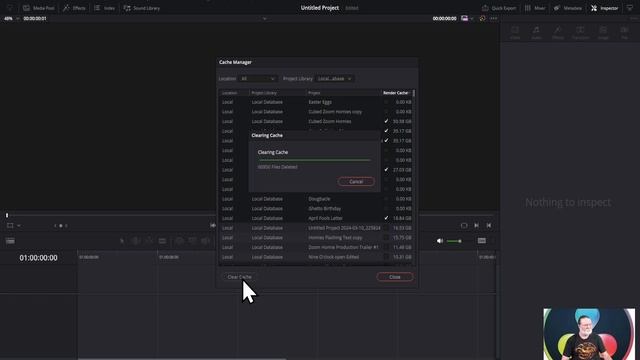 Davinci Resolve Rendered Cache