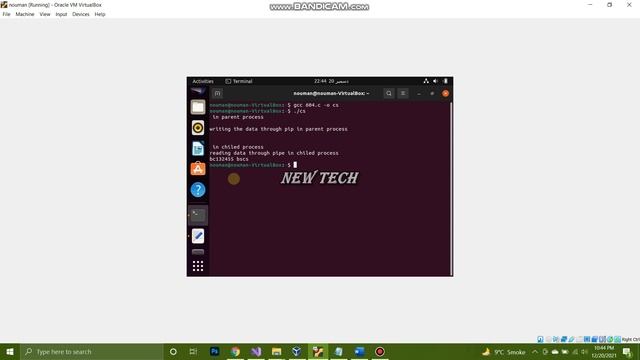 build a program using C by FORK and pipe method in linux operating system смотреть онлайн