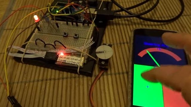 Android OSC SLIP Bluetooth Arduino смотреть онлайн