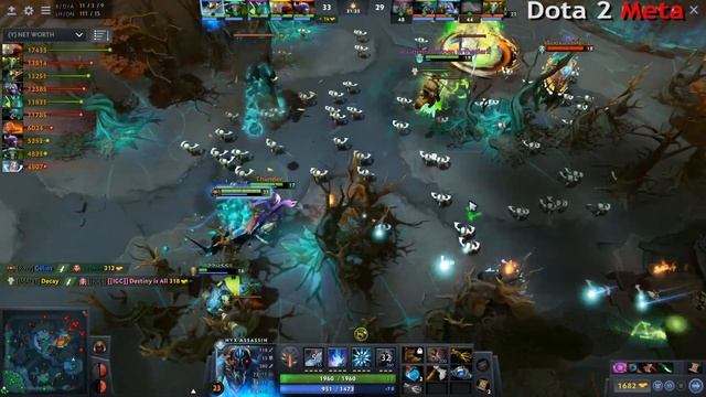 DOTA 1 MID HERO IS BACK! Crazy Shotgun Dagon 5 Nyx Counter Tinker + 3 Int Heroes Epic Fun 5k Dota 2 смотреть онлайн