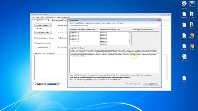 Mass Optimizer Free Money Robot Image Spinner Utility смотреть онлайн