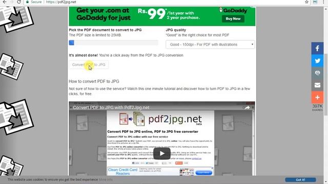 How to convert PDF file into the JPG format смотреть онлайн