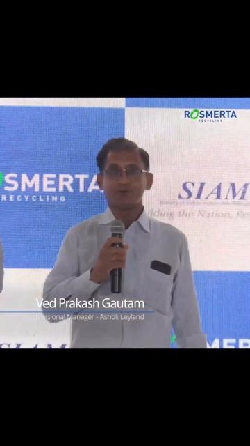 Leading The Charge Towards A Greener Future: SIAM Collaboration Event At Rosmerta Recycling