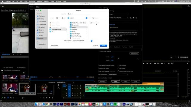Exporting and media encoder - Adobe Premiere Pro смотреть онлайн