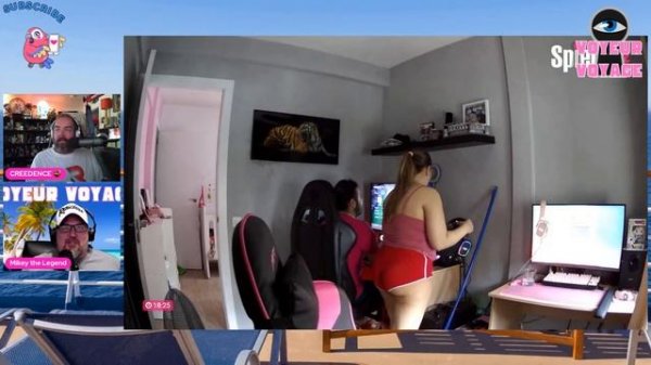 Live Voyeur Voyage to SPIEDLIFE Reality Show 9/13/2022