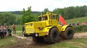 Мощь! Трактор кировец К-700 на БЕЗДОРОЖЬЕ! №1