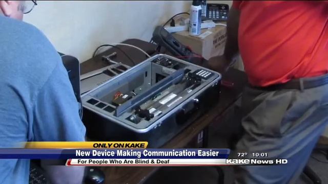 Portable Embosser Developed In Wichita Helping Deaf-Blind смотреть онлайн