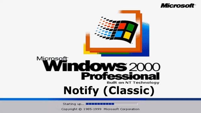 [Reupload - remastered & my version] All Windows 2, 000 Sounds (Microsoft) смотреть онлайн