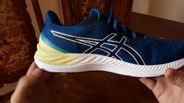 Tênis Asics Gel Excite 8 - Unboxing e Review on Feet смотреть онлайн