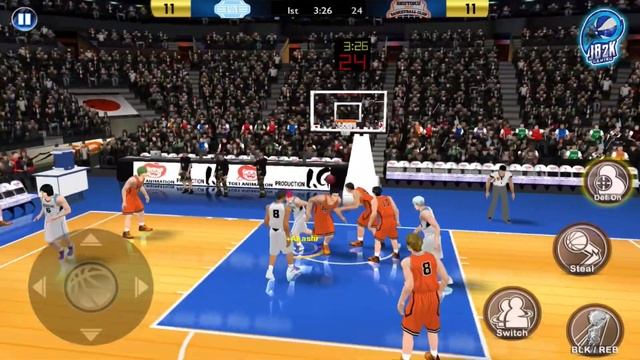 Rakuzan VS Shutoku | NBA2K14 KNB X SD Mod Android/Pc L GAMEPLAY