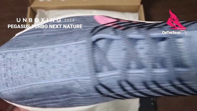 Unboxing 2023 Nike Pegasus Turbo Next Nature ASHEN SLATE смотреть онлайн
