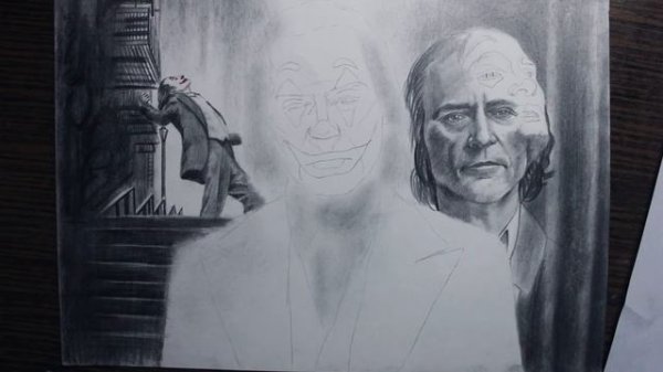 Как я рисовал Джокера / Joker 2019 / Art Joker / Арт Джокер 2019