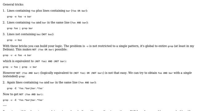 How to search ocurrence of a word and absence of another using grep? (3 Solutions!!) смотреть онлайн