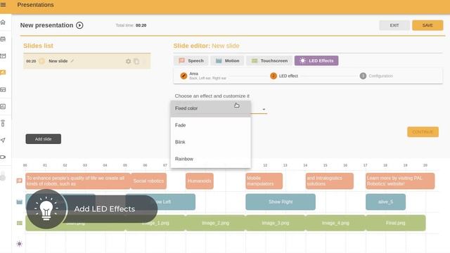 PAL Robotics | Web User Interface - Presentations смотреть онлайн