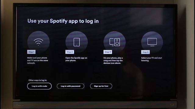 How to Login Spotify on TV ! смотреть онлайн