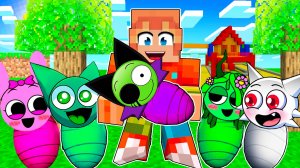 УДОЧЕРИЛ СПРУНКИ ДЕВОЧЕК В МАЙНКРАФТ