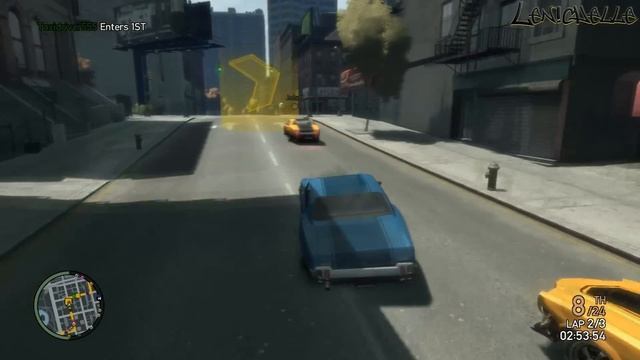 Grand Theft Auto IV, Stunt/Race/Busted - PC - July 22th, '12 @ NutellaToast26's Event! смотреть онлайн