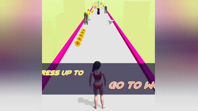Clothes Run Gameplay Dress up All Levels Android, ios Mobile Walkthrough смотреть онлайн